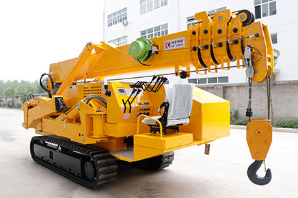 KB5.0 crawler crane has played an important role in the construction of high-speed railway station.