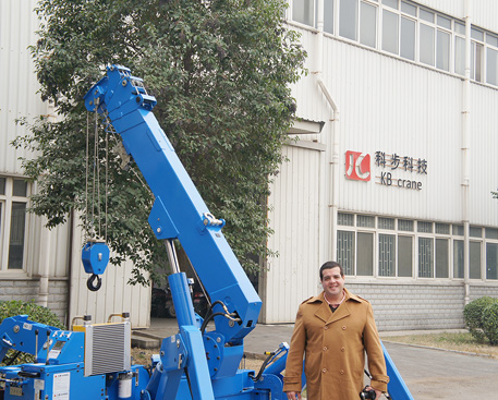 Brazilian customers come to our company to visit and order