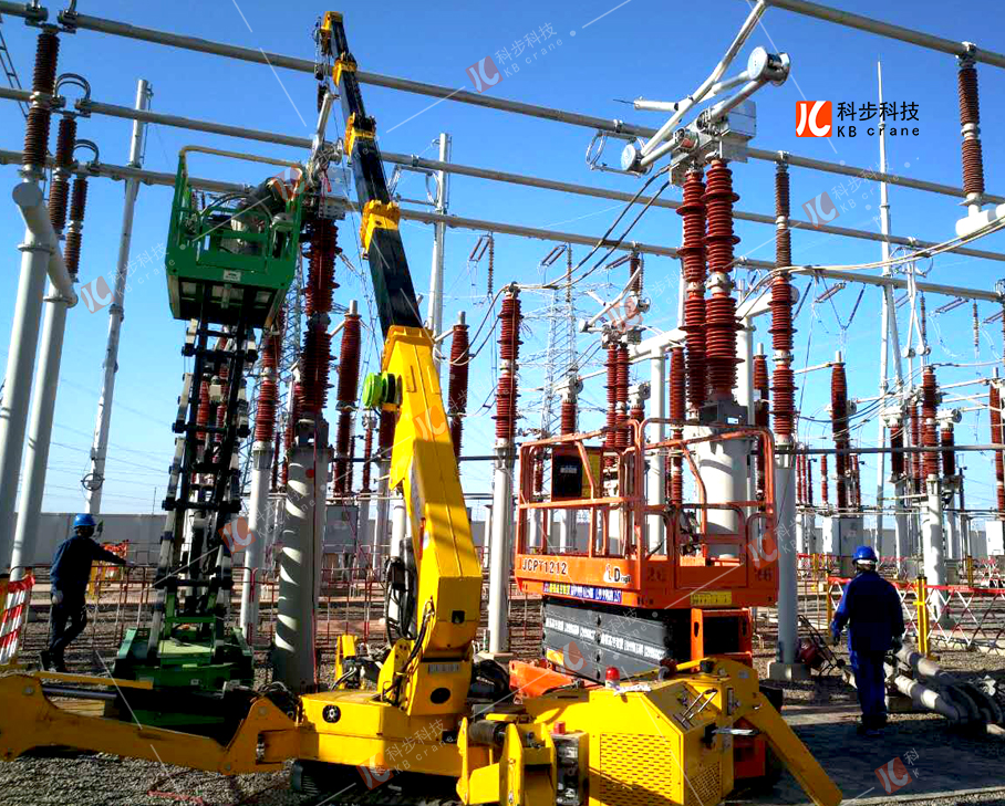 Construction case of xinjiang power company.