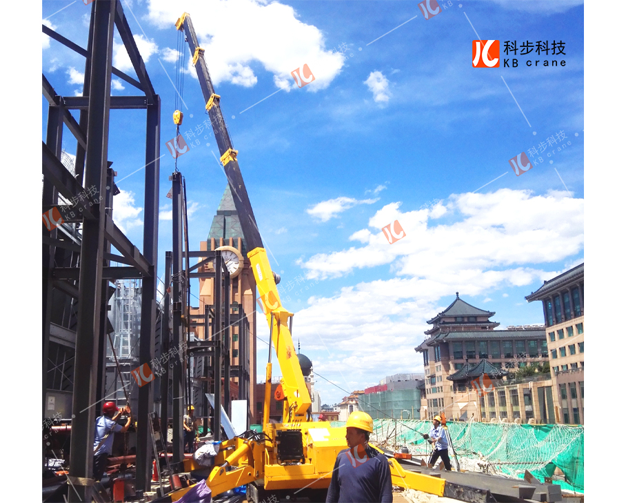 Beijing wangfujing construction