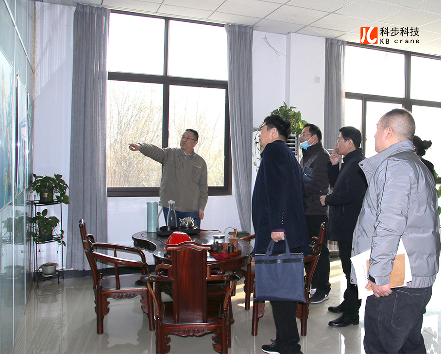 Investigation of leaders from Zhengzhou High-tech Zone -- Kebu Technology Co., Ltd.