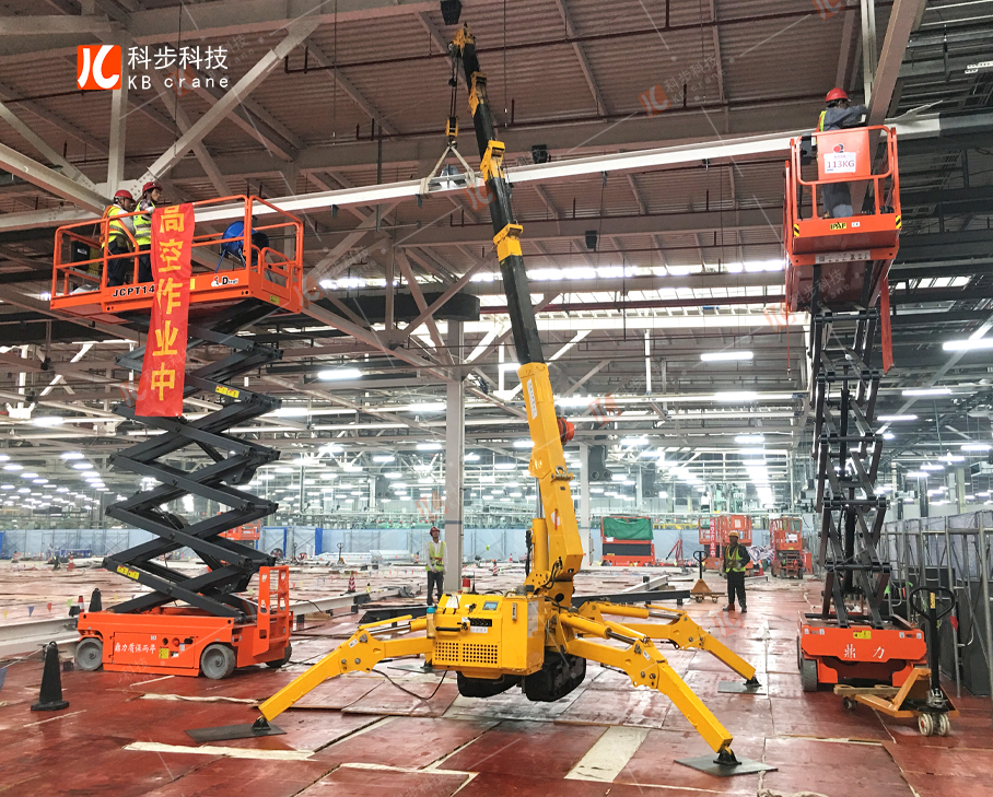 Suzhou workshop lifting works 