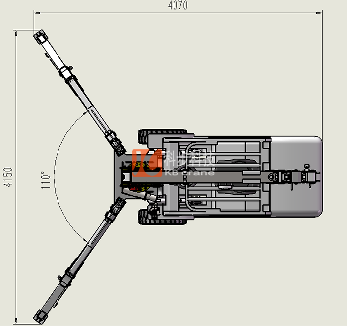 KBL3.0轮式起重机示意图2